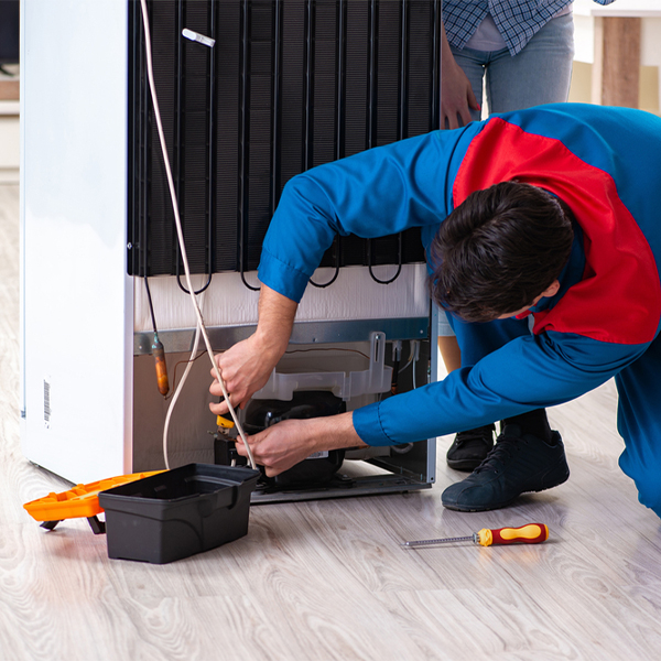 how much do you charge for refrigerator repair services in Teachey NC